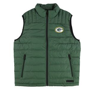 DKNY Olive Green Puffer Vest